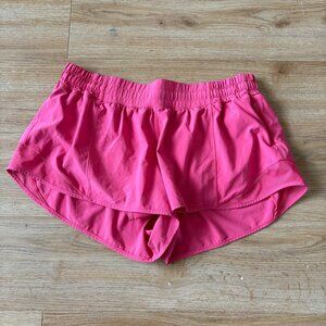 Lululemon Athletic Hotty Hot LR Short 2.5” Lined Lip Gloss Women’s Size 12